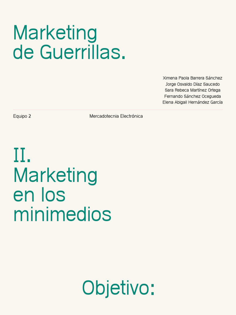 Marketing en Los Minimedios y Maximedios | PDF