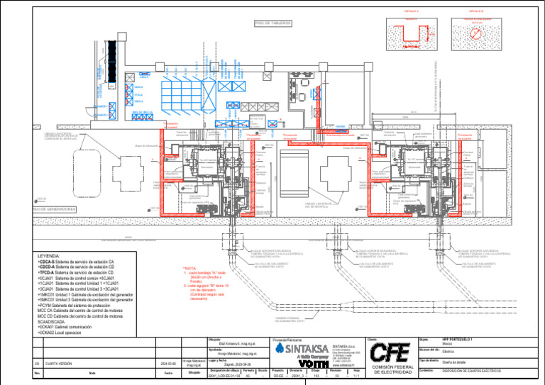 3-DD-EE-01-104-00 - Plan de Ruta Del Cable de La Central Eléctrica ...