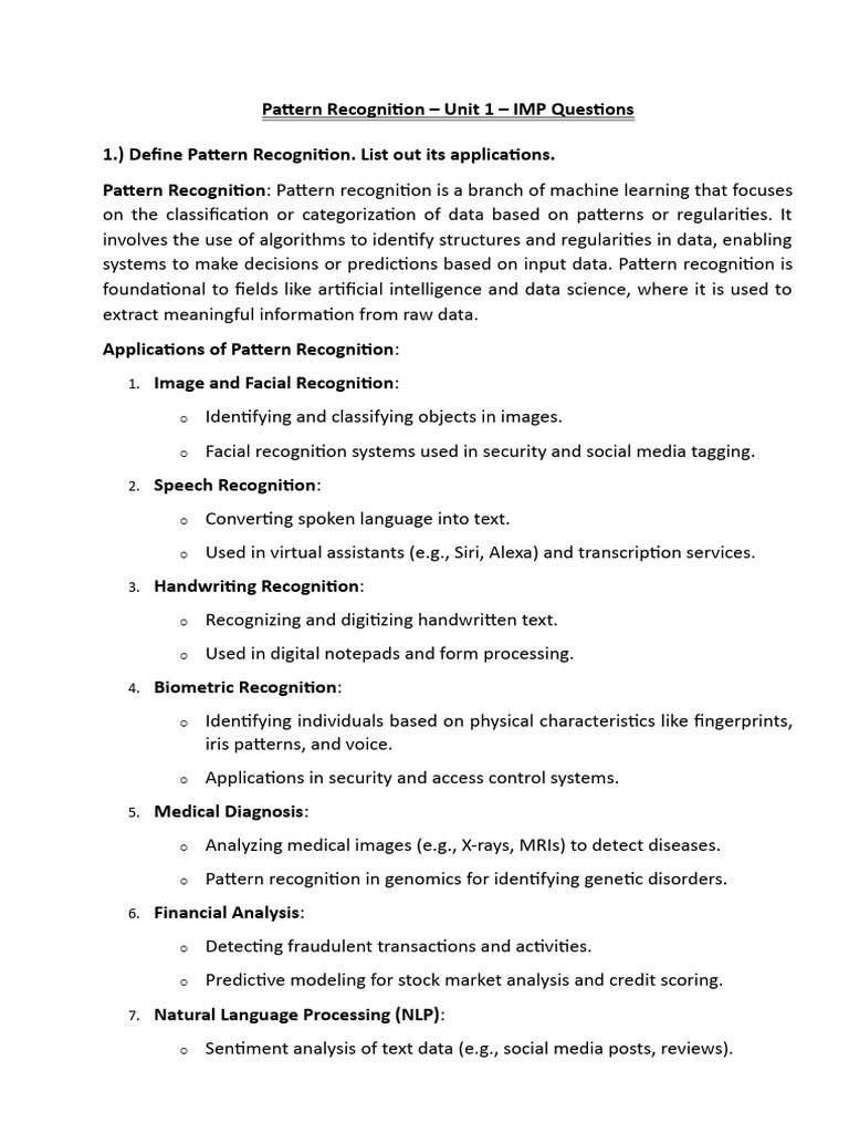 PR Example Questions For Mid Sem | PDF