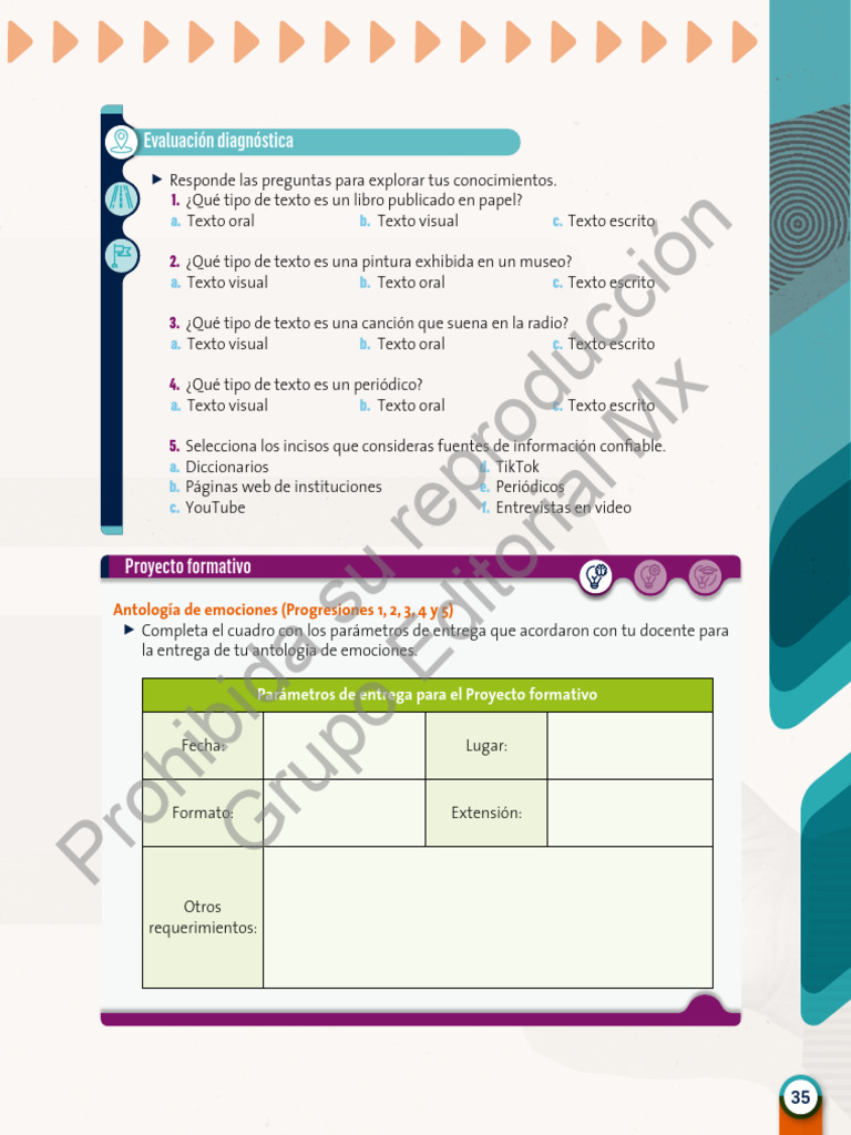 Tipo de textos 1 | PDF