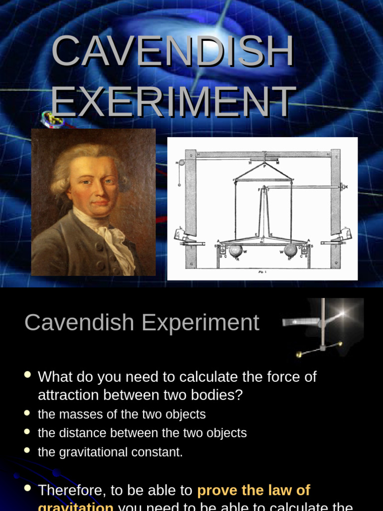 Cavendish Experiment PDF