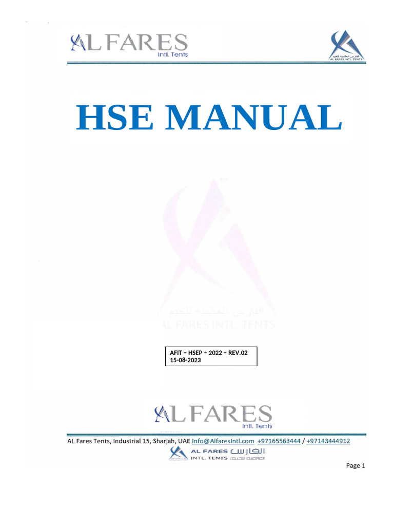 Hse Manual | PDF