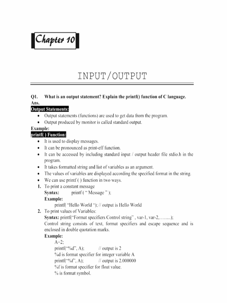 12th Computer Chaptr 10 | PDF