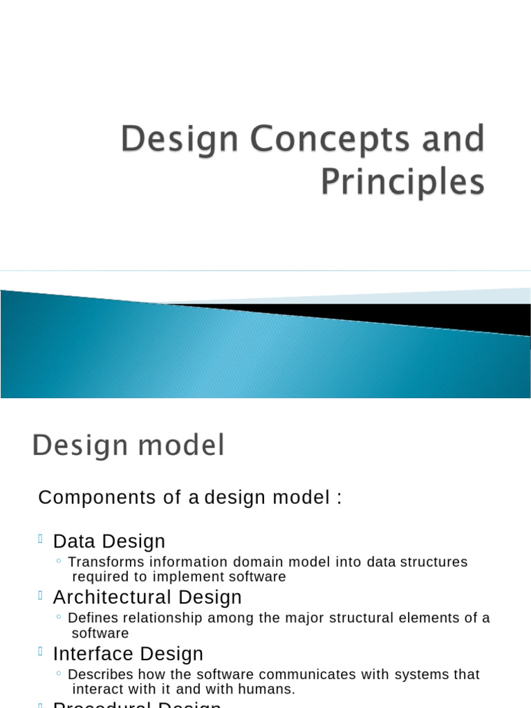 Designconceptsandprinciples 120305101354 Phpapp01 | PDF