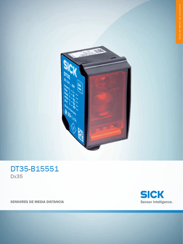 Datasheet DT35-B15551 1057651 Es | PDF