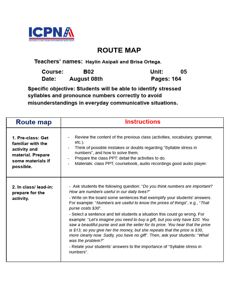 ROUTE MAp | PDF