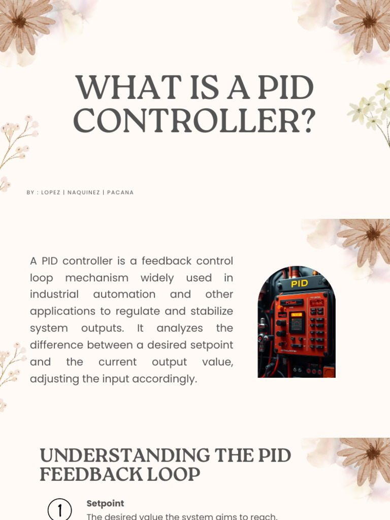 What Is A PID Controller 1 | PDF