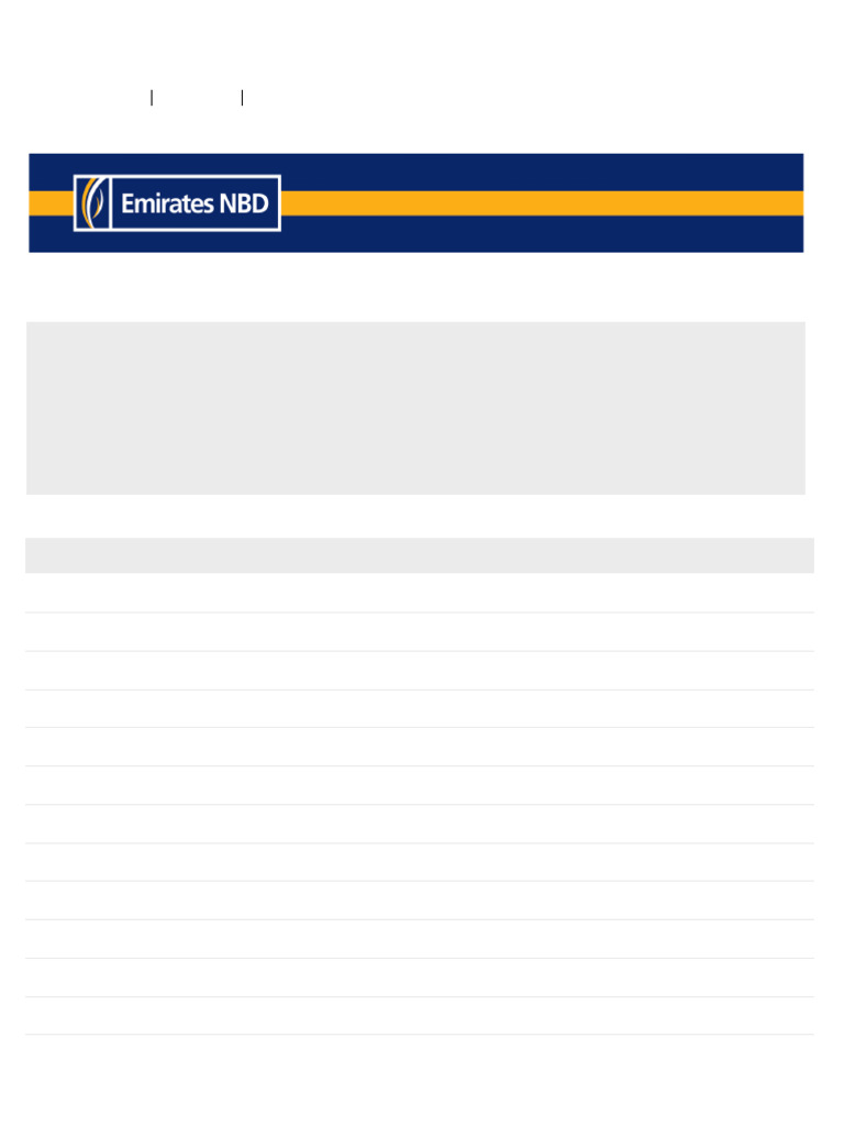 Bank Statment | PDF