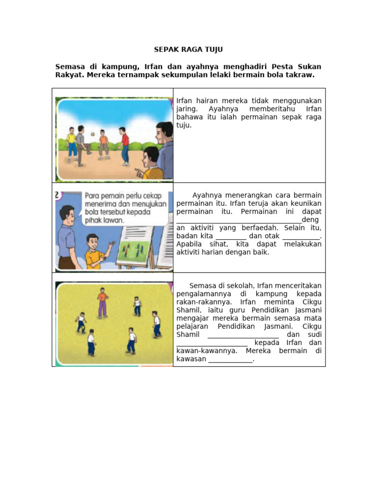 Sepak Raga Tuju | PDF