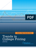 Trends in College Pricing: Appropriations Per FTE (Excluding Federal Stimulus Funds)