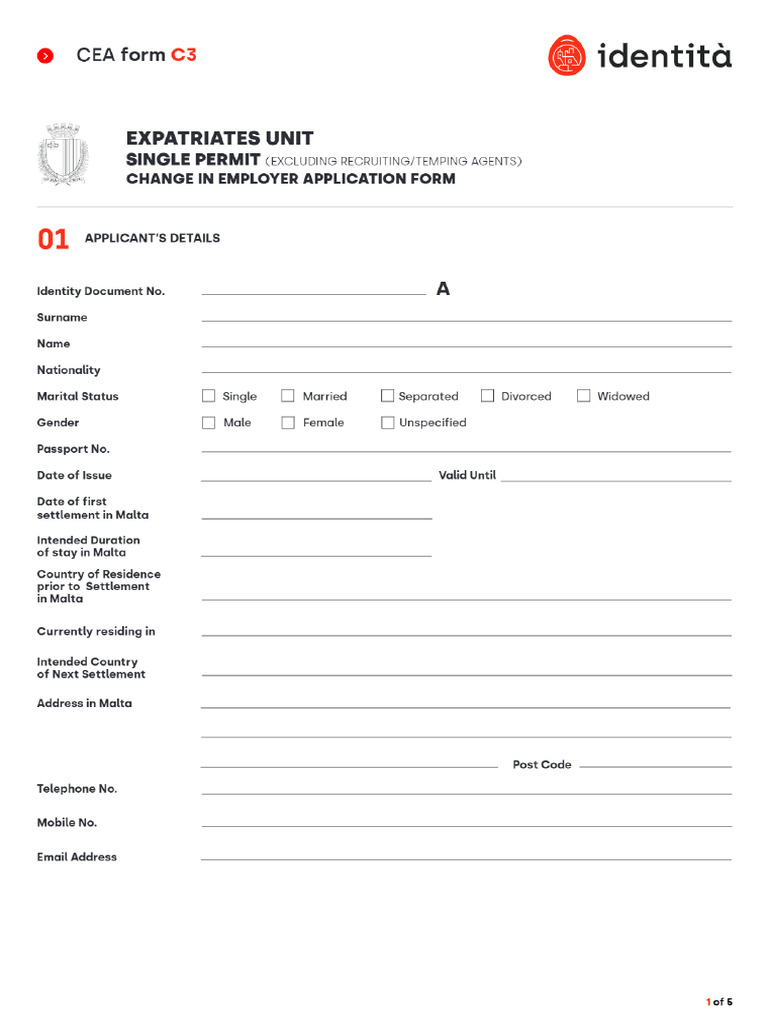 Cea form c3 pdf