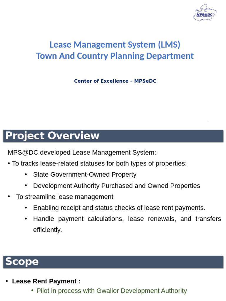 Project Presentation LMS V1 | PDF | Payments | Business