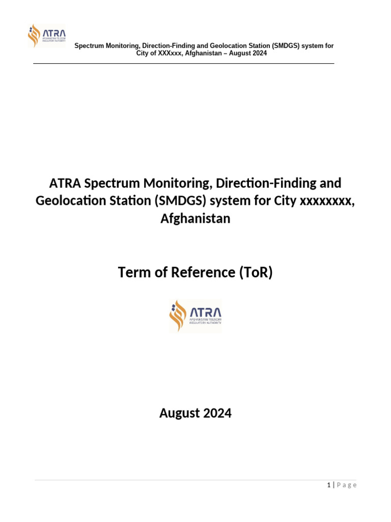Kandahar herat mazar tor smdgs v1 pdf radio spectrum business