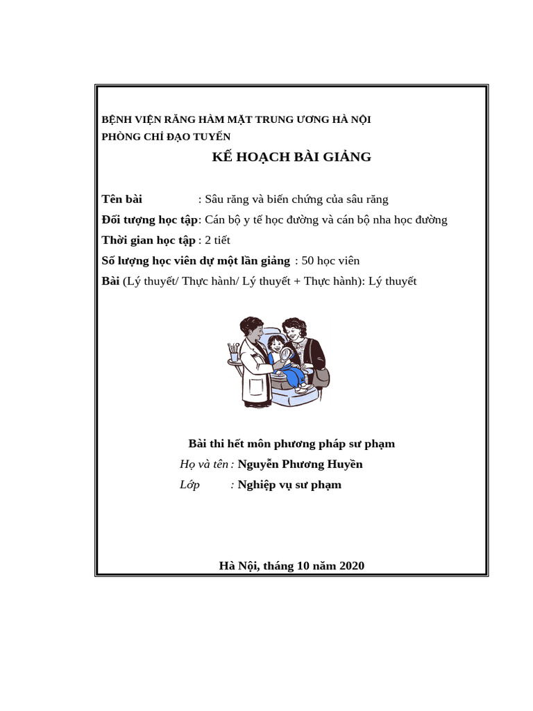 Ke Hoach Bai Giang | PDF