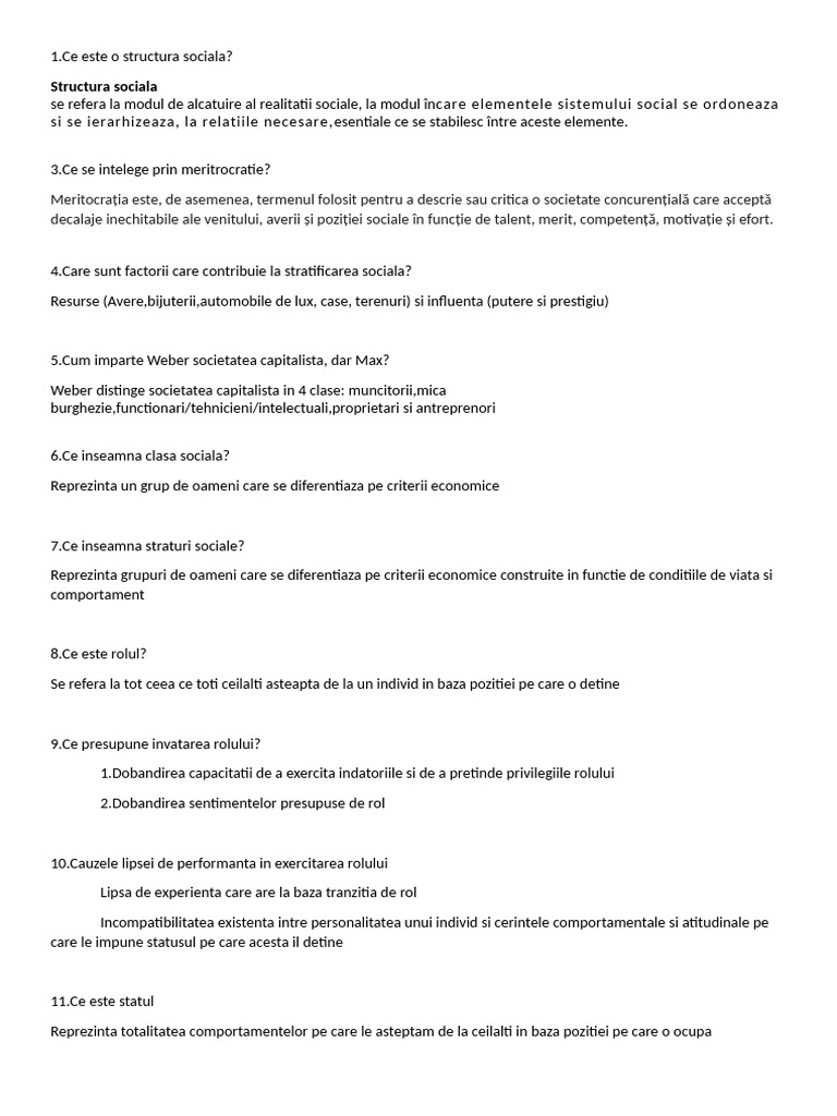 Test la socio pdf