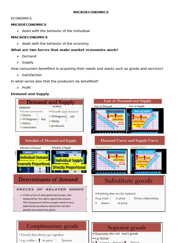 Microeconomics 1 Pdf