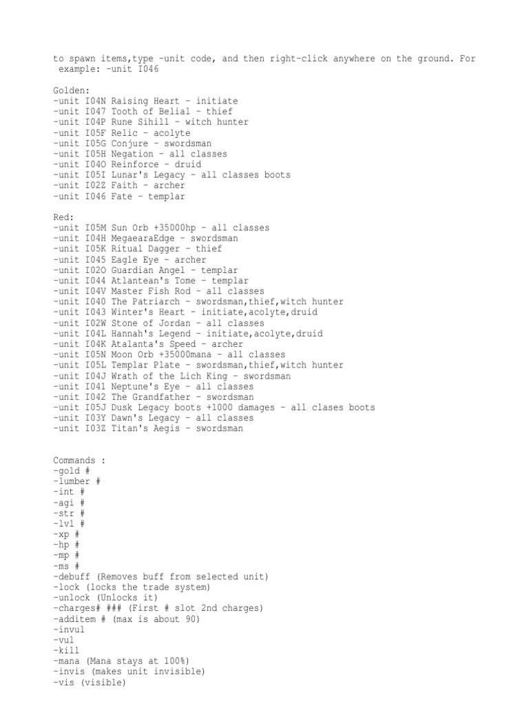 Twilight's Eve Item Codes PDF Leisure Sports