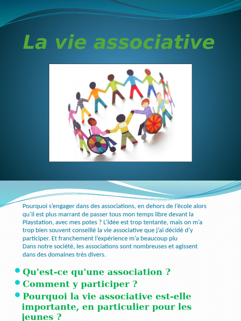 La Vie Associative | PDF