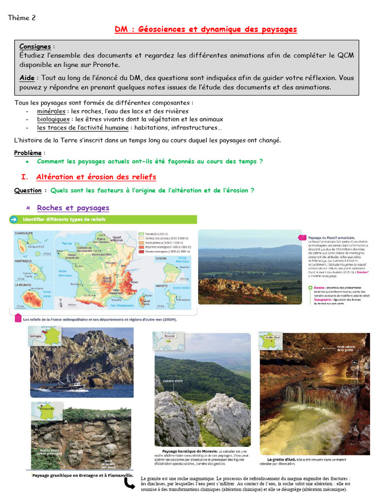 Évolution des paysages et érosion humaine | PDF | Barrage | Voyages