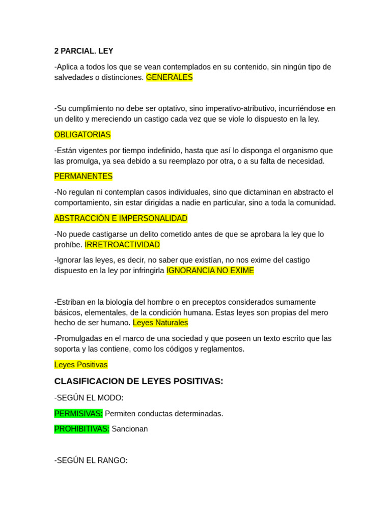 2 PARCIAL Legislacion | PDF | La Ley natural | Ciencias sociales
