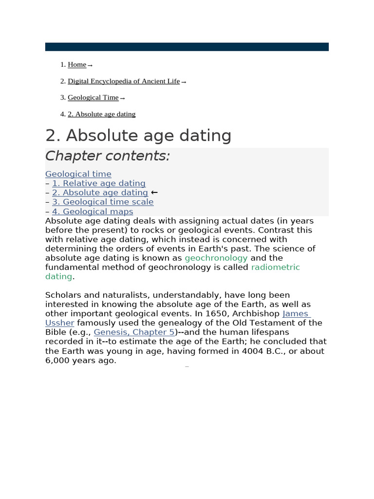 Absolute VS Relative | PDF
