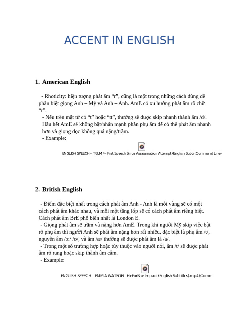 Understanding English Accents Guide | PDF | Dialect | Dialectology