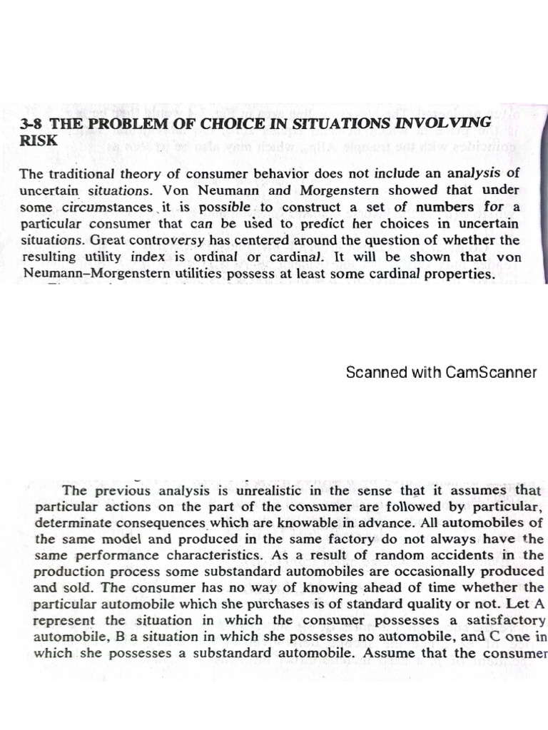 N-M Utility Index | PDF