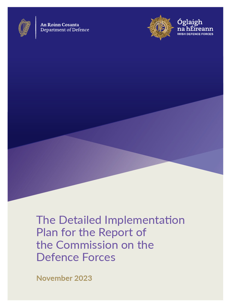 Codf Detailed Implementation Plan - 2023 - Final | PDF