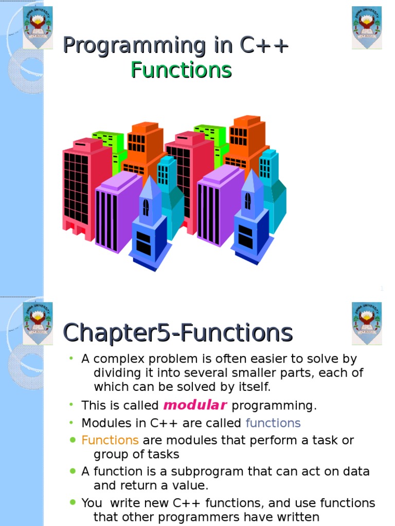 Chapter 4 Functions | PDF