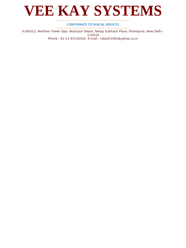 VK Letter Head | PDF