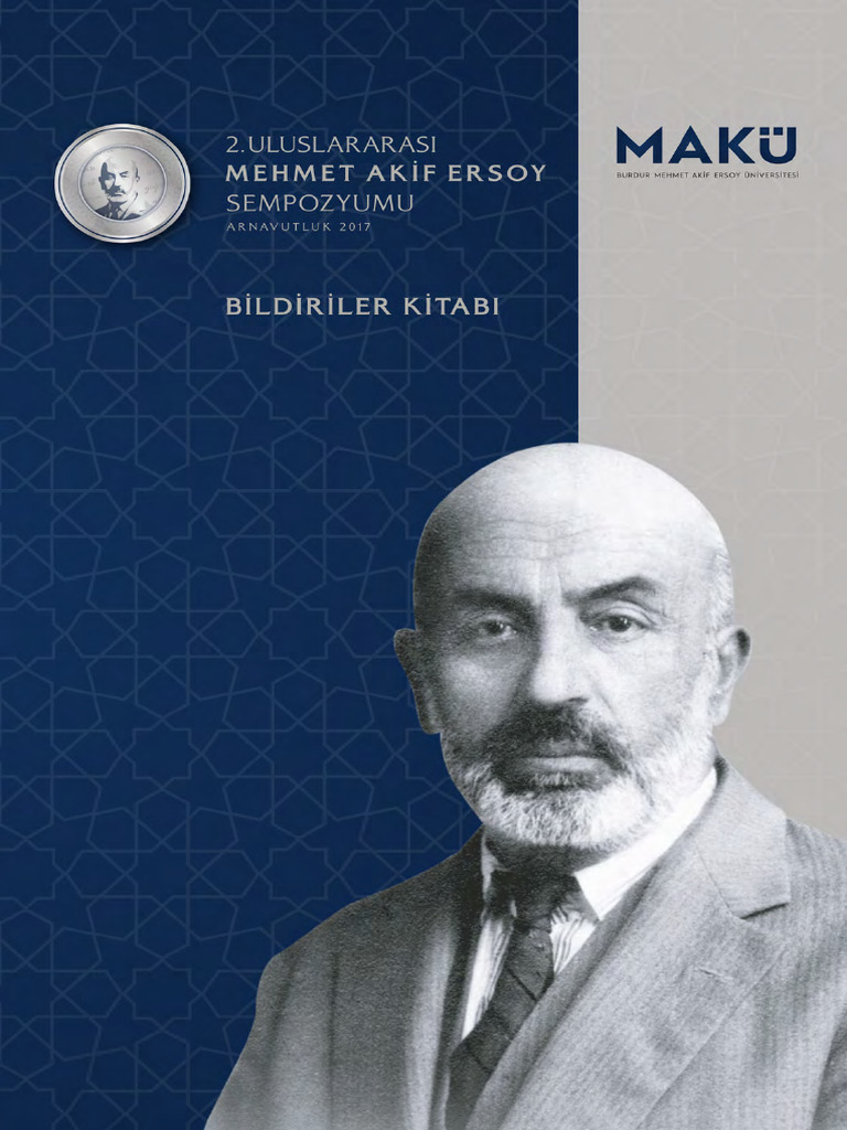 2 Uluslararası Mehmet Akif Ersoy Sempozyumu Bildiriler Kitabi | PDF
