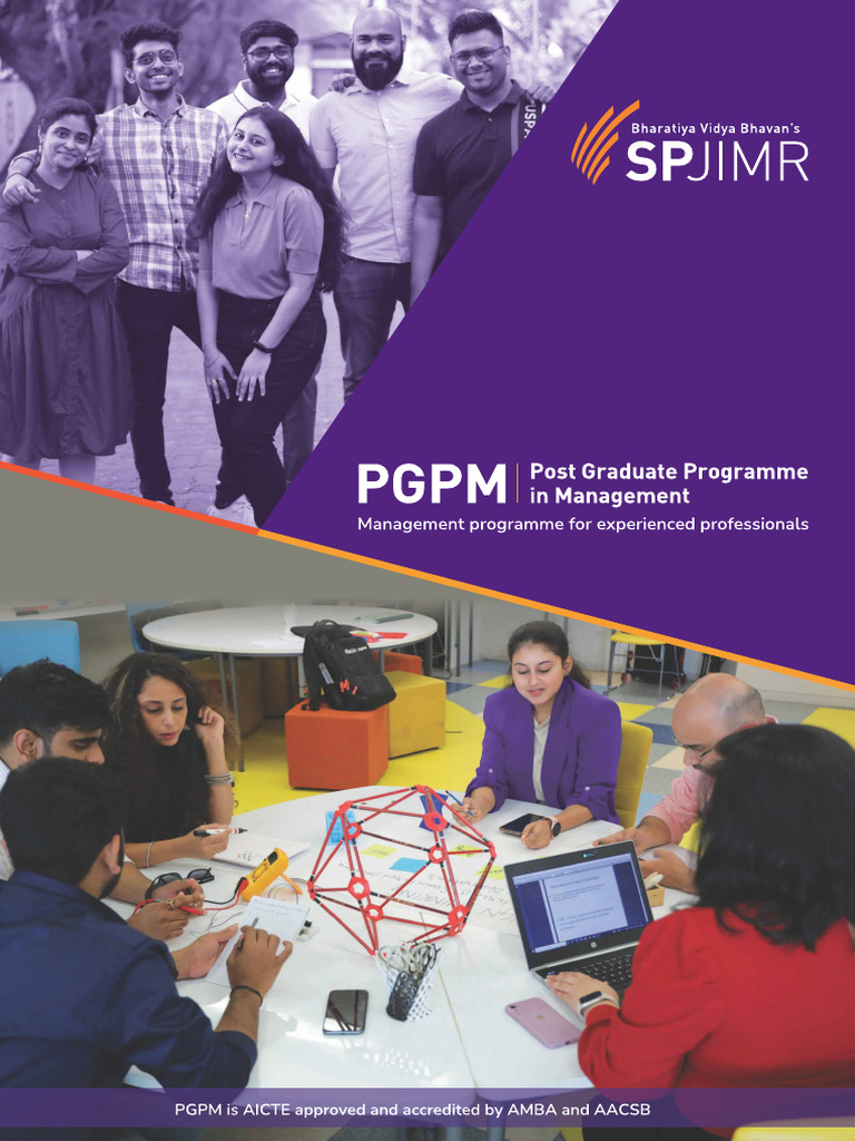 PGPM Program Brochure | PDF