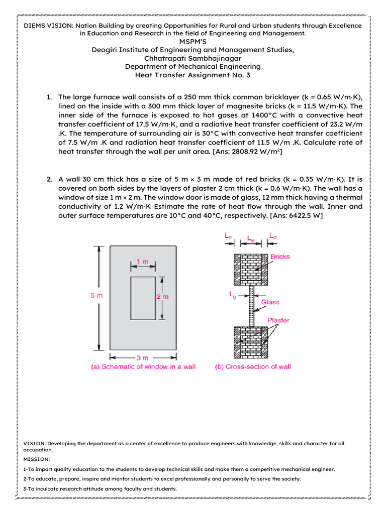 Heat Transfer Calculations in Engineering | PDF | Heat Transfer ...