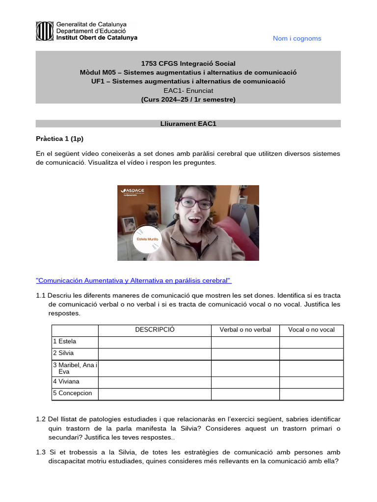 EAC 1 Enunciat Alumnat 2425S1 | PDF
