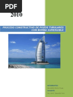 Proceso Constructivo de Pozos Tubulares