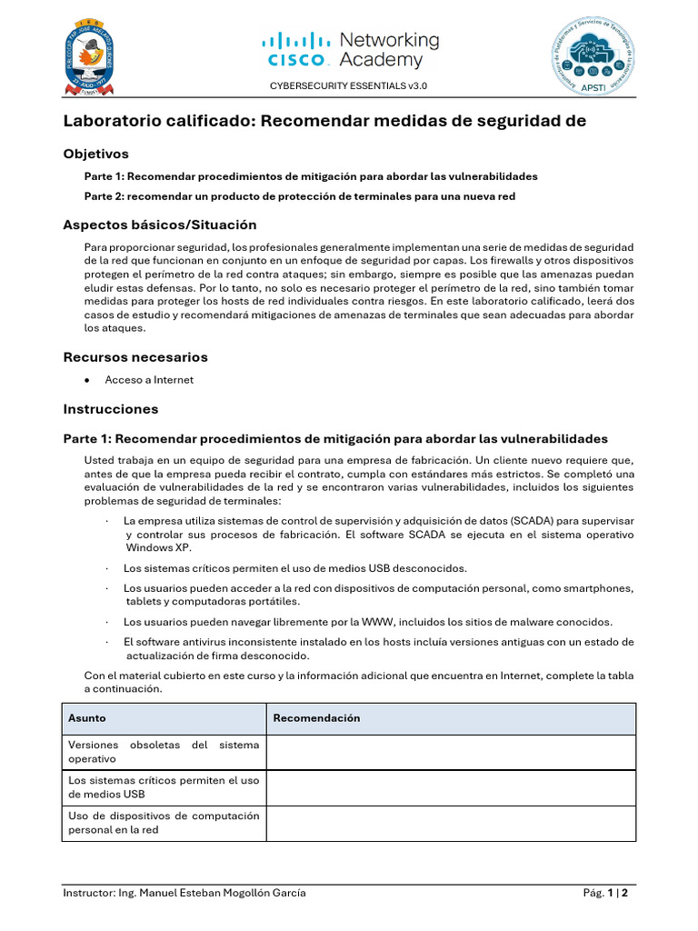 9.3.6 Lab Recommend Endpoint Security MeasuresR | PDF