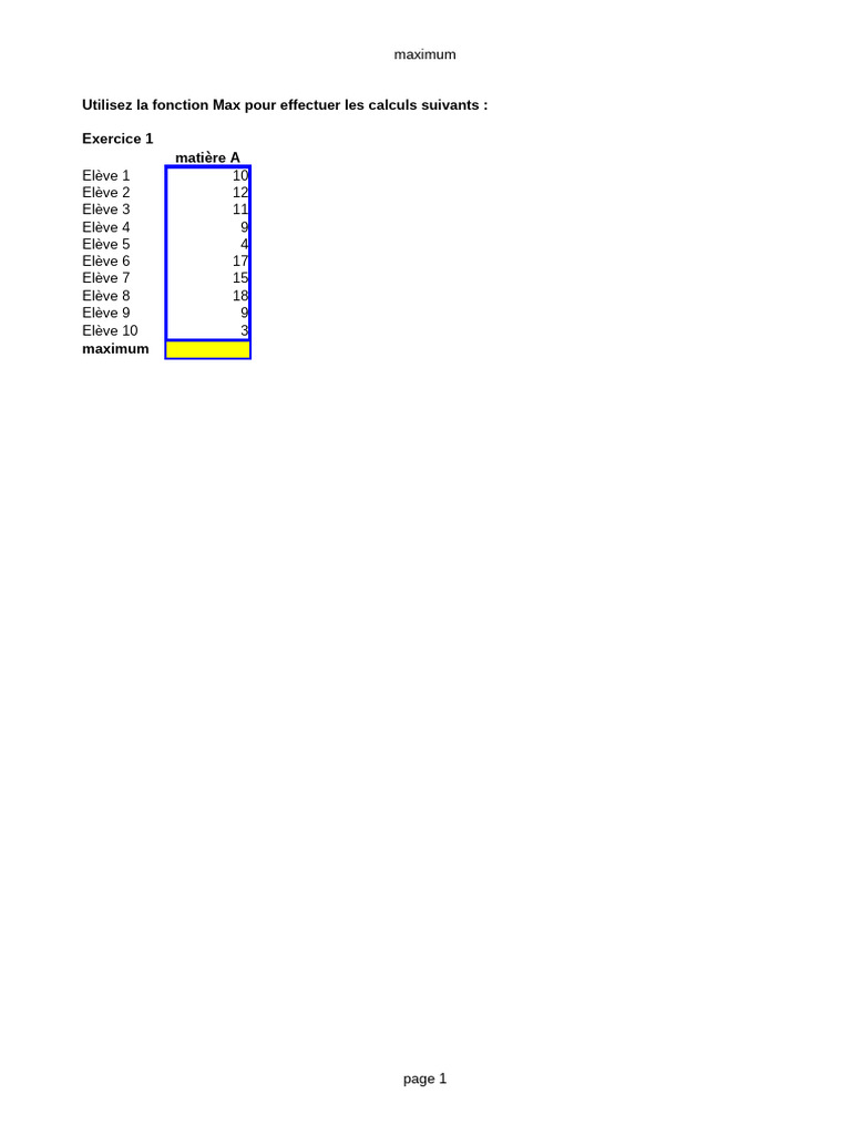 Exercice 8 | PDF