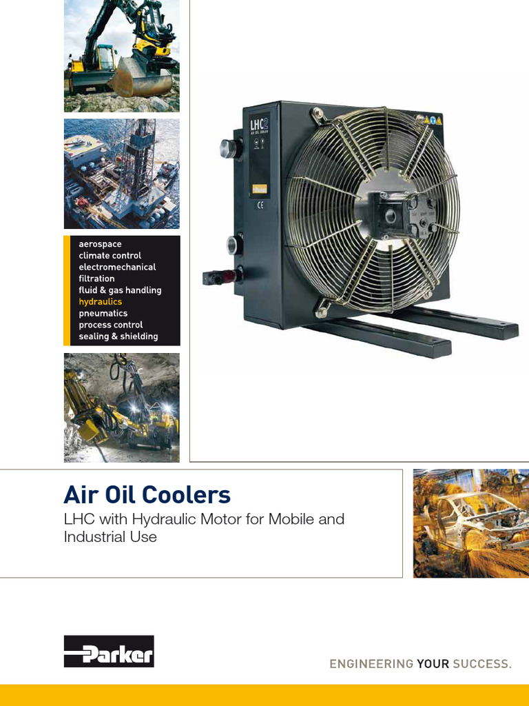 LHC2 Mobile Hydraulic Oil Coolers | PDF | Valve | Technology & Engineering
