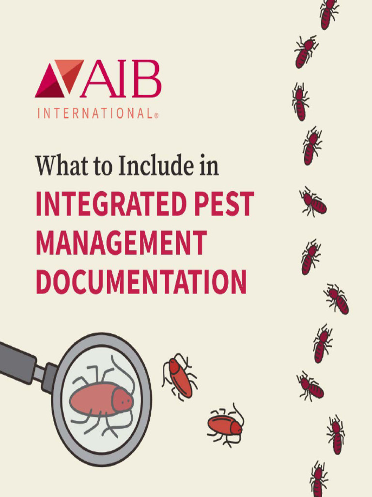 Integrated Pest Management Documentation 1719503554 | PDF