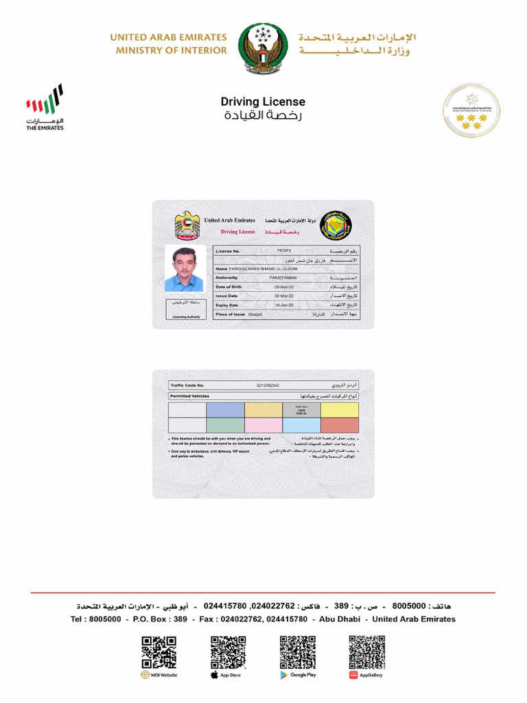 License Card Preview | PDF