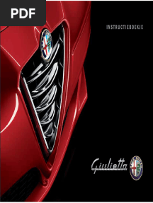 GIULIETTA OWNERS MANUAL Dutch