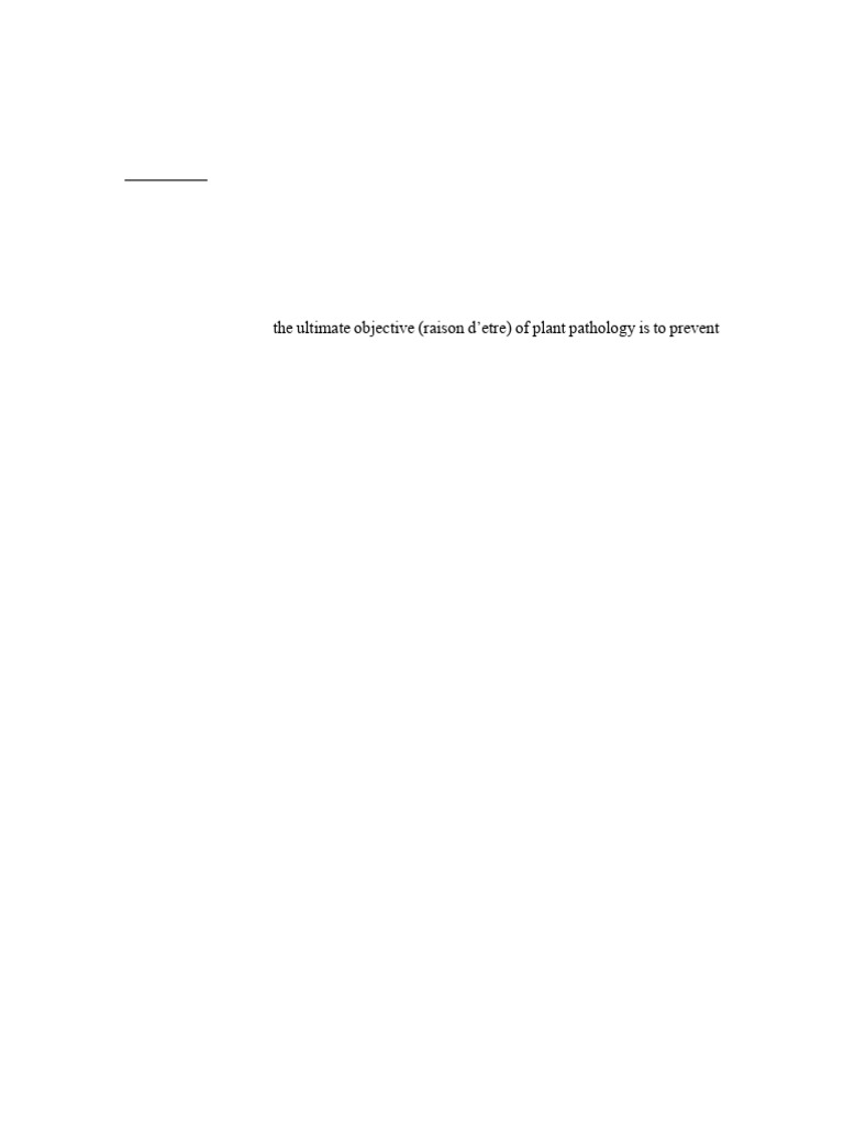 Plant Pathology | PDF