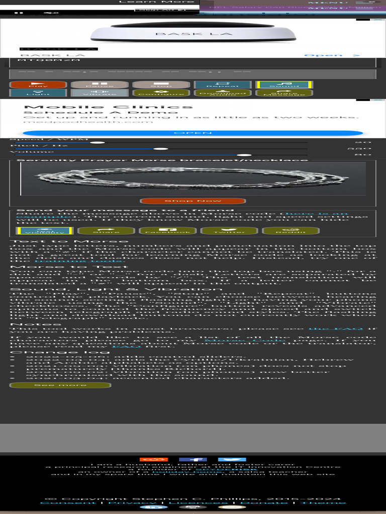 Morse Code Translator Morse Code World | PDF