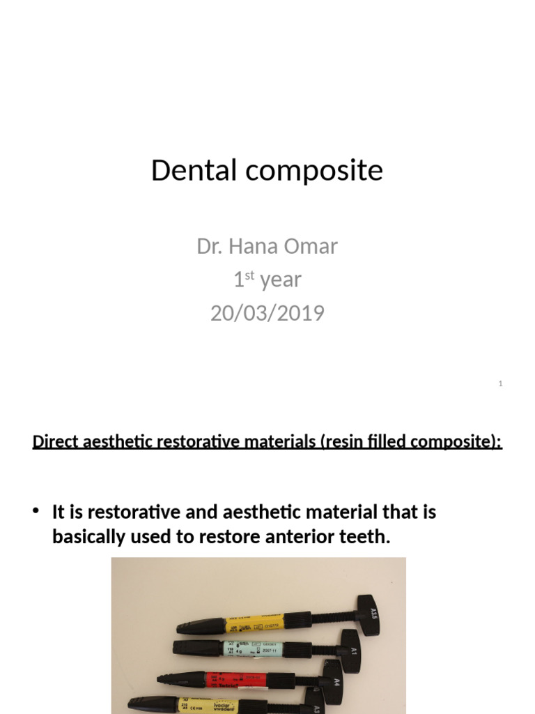 Dental Composite | PDF
