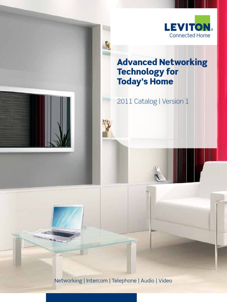 Leviton Connected Home 2011 Catalog | Internet Access | Computer Network