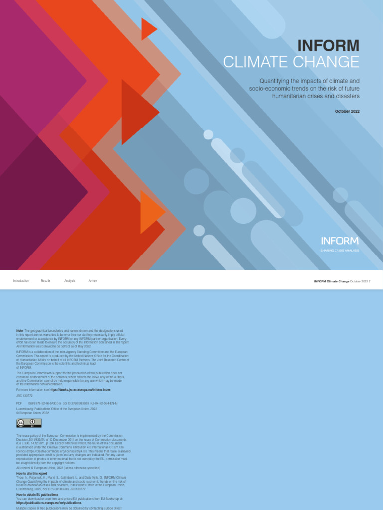 INFORM Climate Change Brochure | PDF