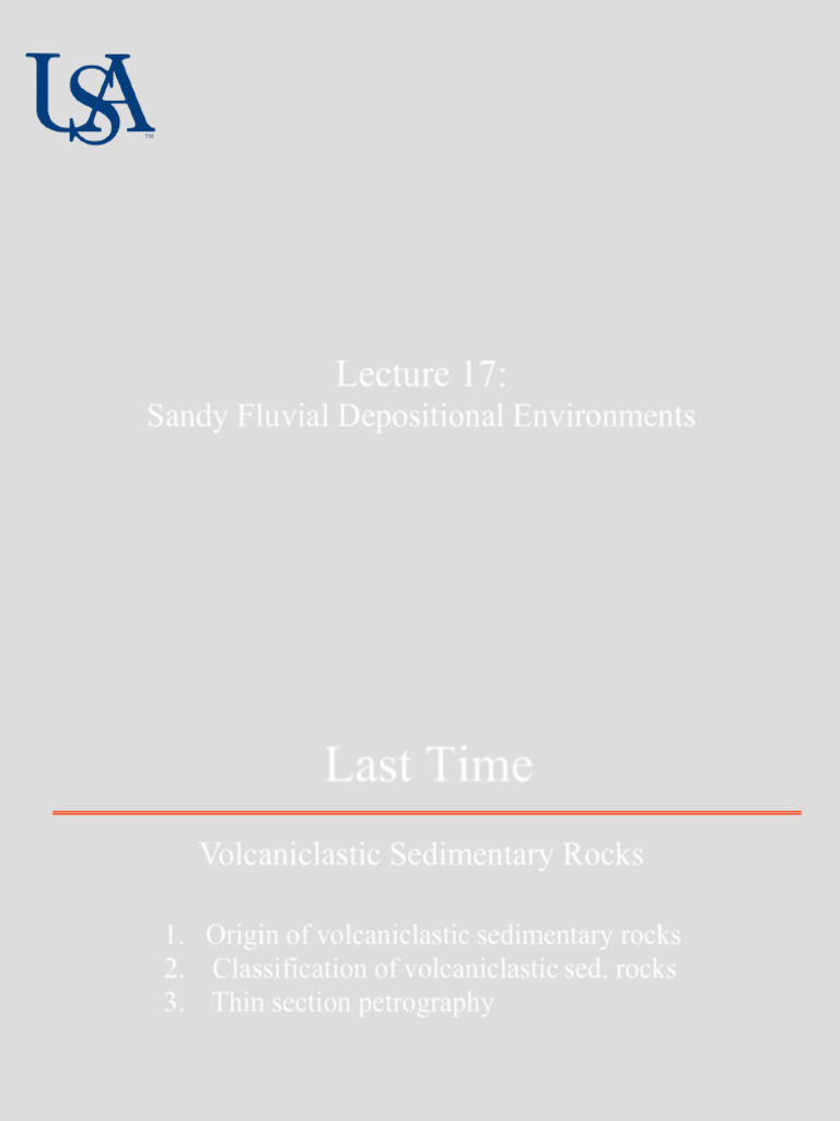 Sedimentary Petrology Pdf River Sedimentary Rock