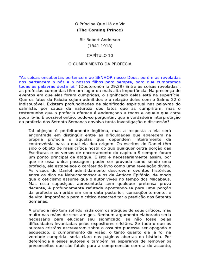 As Setenta Semanas de Daniel | PDF