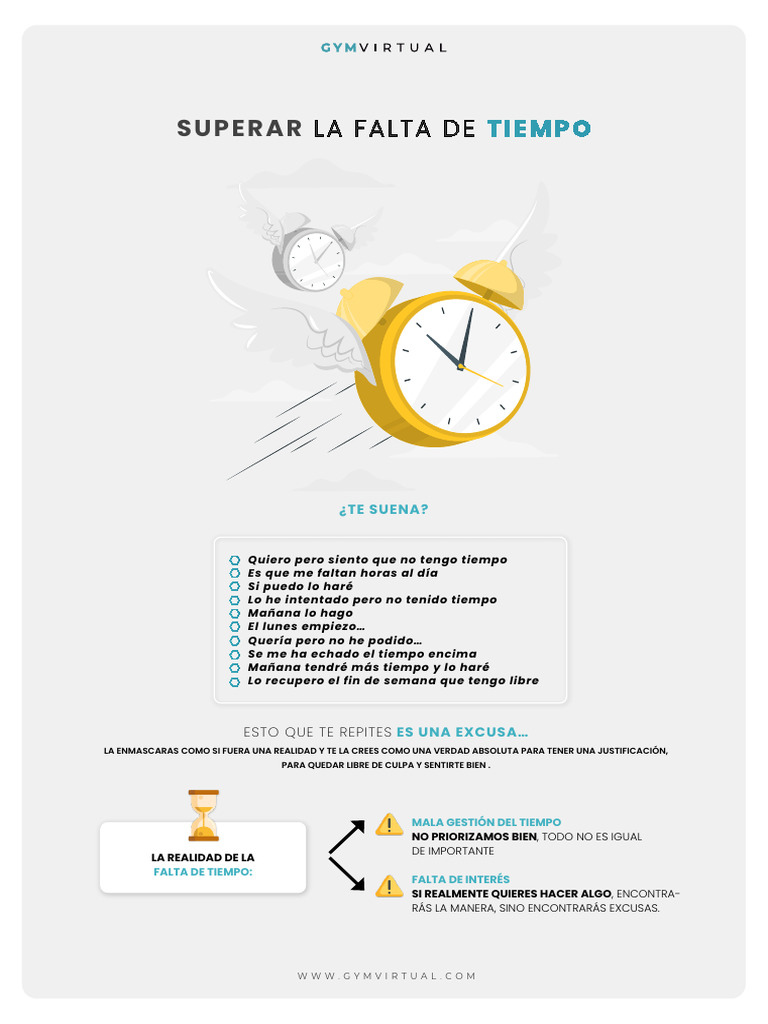5imp Superar Falta de Tiempo | PDF