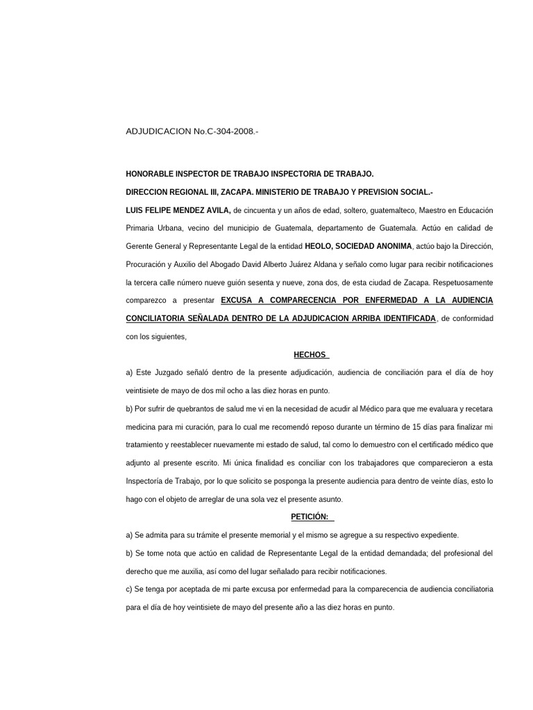 excusa-por-enfermedad-a-inspectoria-de-trabajo-valle-verde-pdf